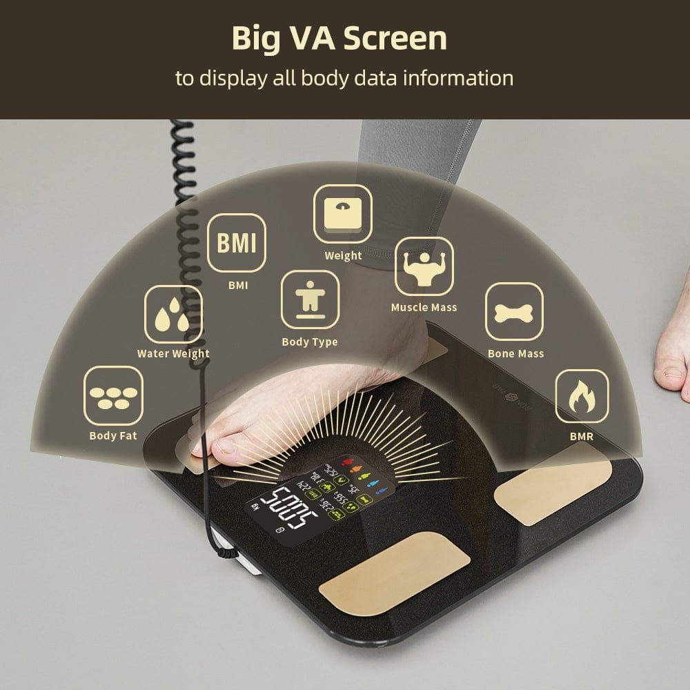 Smart Body Composition Scale - Digital Bioimpedance Scale for Body Fat — product image 10