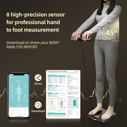 Smart Body Composition Scale - Digital Bioimpedance Scale for Body Fat — product image 6