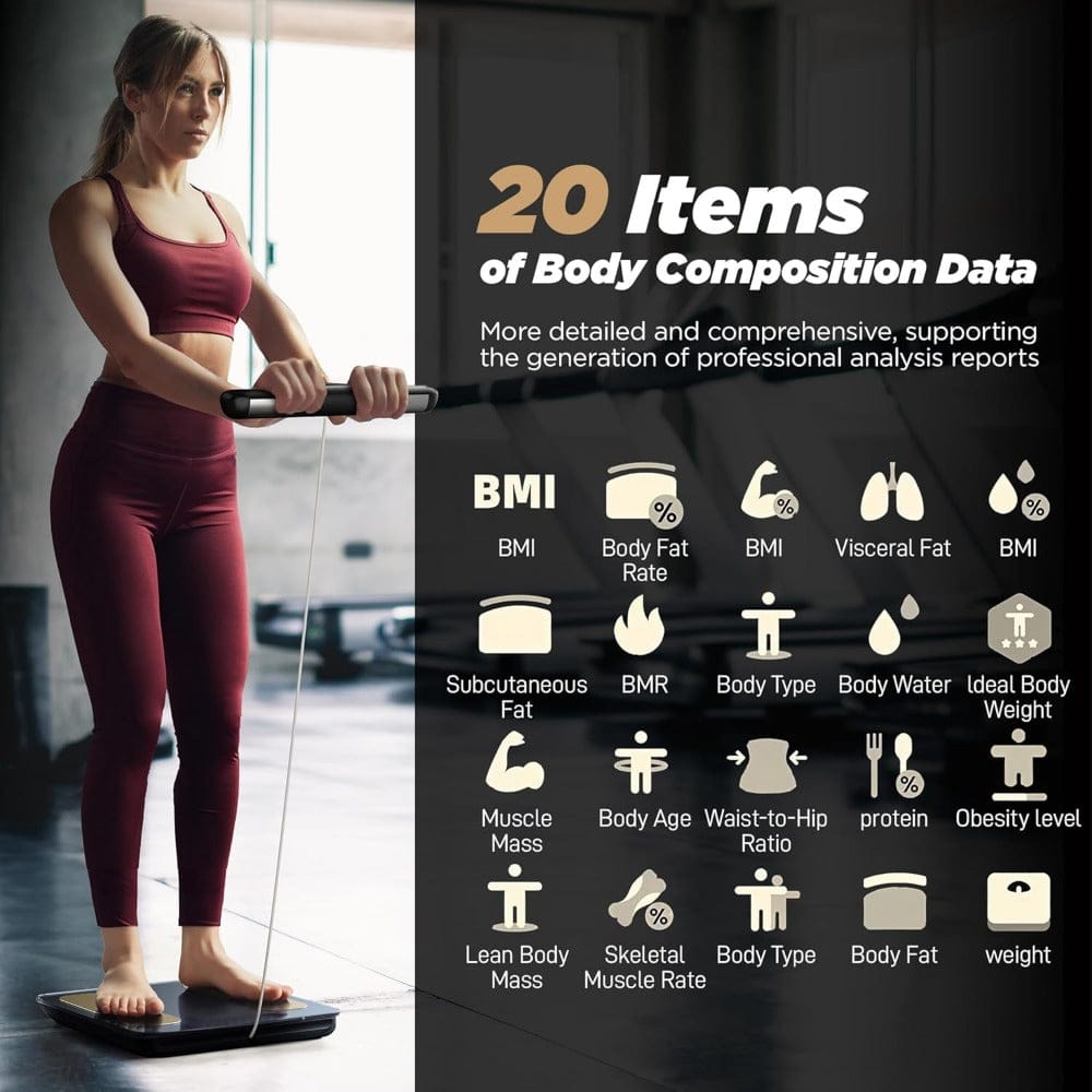 Smart Body Composition Scale - Digital Bioimpedance Scale for Body Fat — product image 4