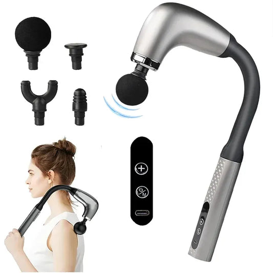 Smart Fascia Gun Massage Gun – Electric Percussion Muscle Massager with 9 Speed Levels and USB Charging — product image 1