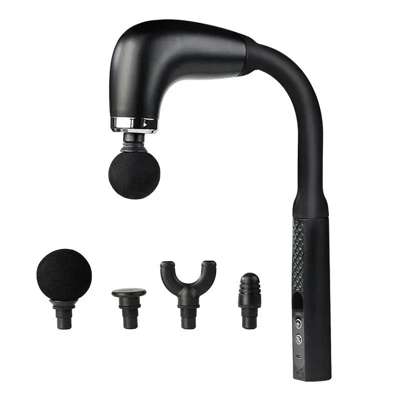 Smart Fascia Gun Massage Gun – Electric Percussion Muscle Massager with 9 Speed Levels and USB Charging — product image 2