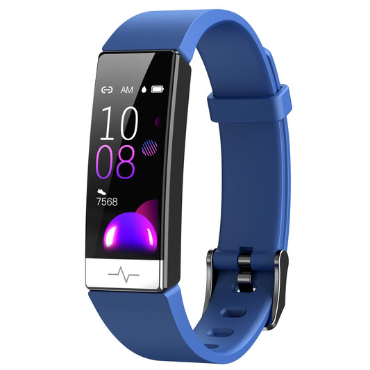 Smart Fitness Tracker – ECG, HRV Analysis, Heart Rate Monitor, IP68 Waterproof Smartwatch for Android… — product image 1
