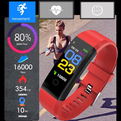 Smart Fitness Tracker – Heart Rate, Blood Pressure Monitor, Activity Tracker, Bluetooth-Compatible,… — product image 11