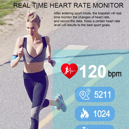 Smart Wristband – Body Temperature Monitoring, ECG+PPG, Heart Rate, Blood Pressure, Color OLED… — product image 10