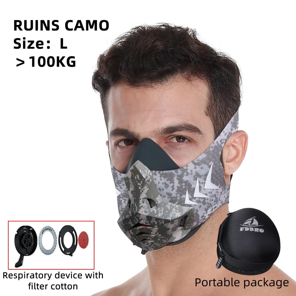 Sports Mask for Running, Cycling, Gym & High Altitude Training – Cardio Workout Conditioning Mask,… — product image 8