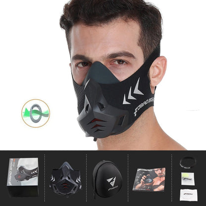 Sports Mask for Running, Cycling, Gym & High Altitude Training – Cardio Workout Conditioning Mask,… — product image 3
