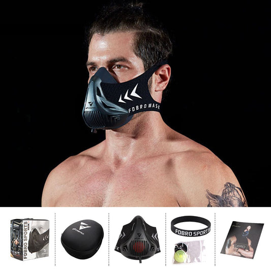 Sports Mask for Running, Cycling, Gym & High Altitude Training – Cardio Workout Conditioning Mask,… — product image 1