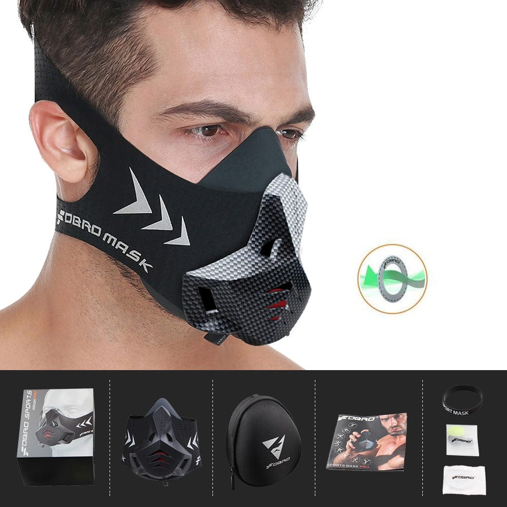 Sports Mask for Running, Cycling, Gym & High Altitude Training – Cardio Workout Conditioning Mask,… — product image 4