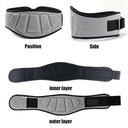 Sports Weight Lifting Belt – Gym Workout Lumbar Back Support for Powerlifting, Strength Training,… — product image 5