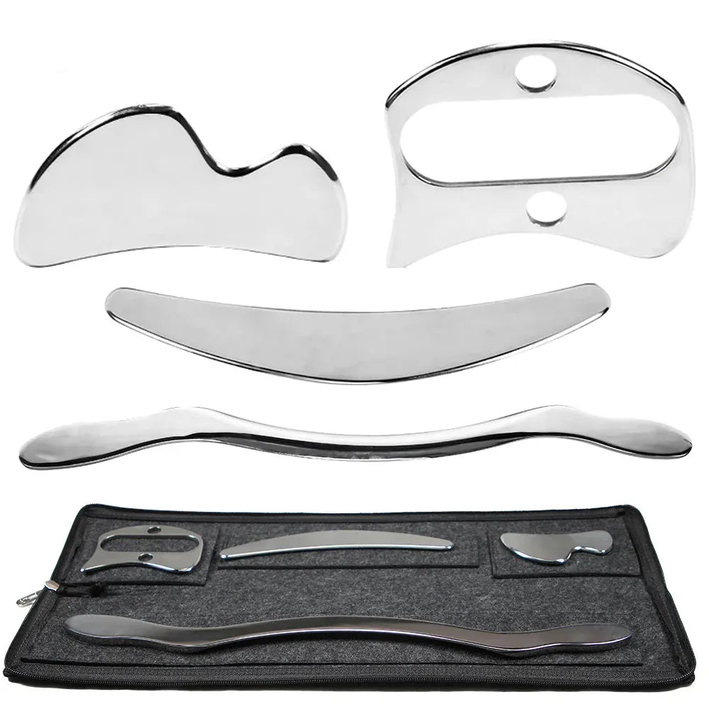 Stainless Steel Gua Sha Scraping Massage Tool - IASTM for Muscle Pain Relief — product image 4
