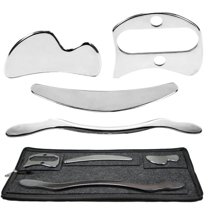 Stainless Steel Gua Sha Scraping Massage Tool - IASTM for Muscle Pain Relief — product image 4
