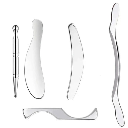 Stainless Steel Gua Sha Scraping Massage Tool - IASTM for Muscle Pain Relief — product image 6