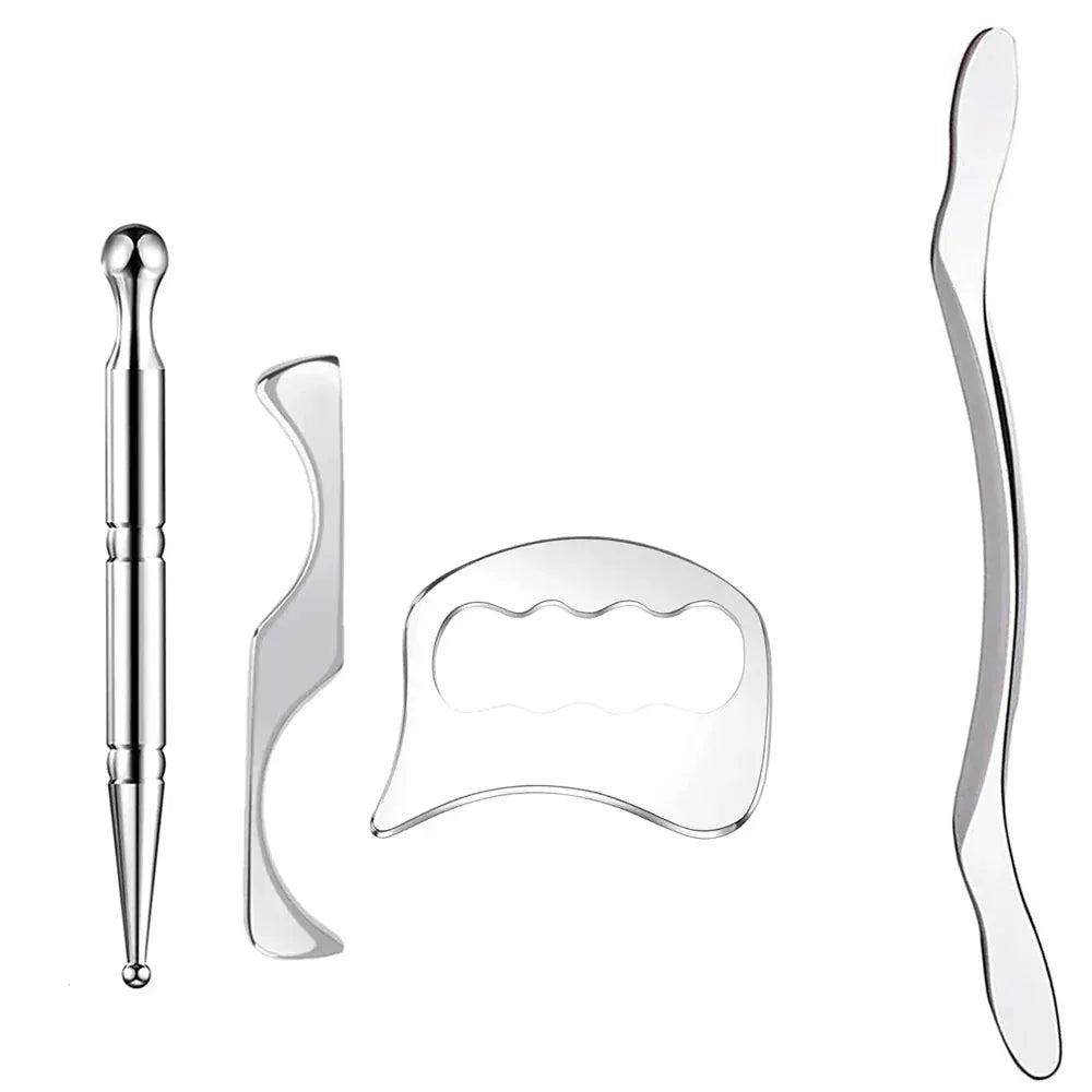 Stainless Steel Gua Sha Scraping Massage Tool - IASTM for Muscle Pain Relief — product image 5