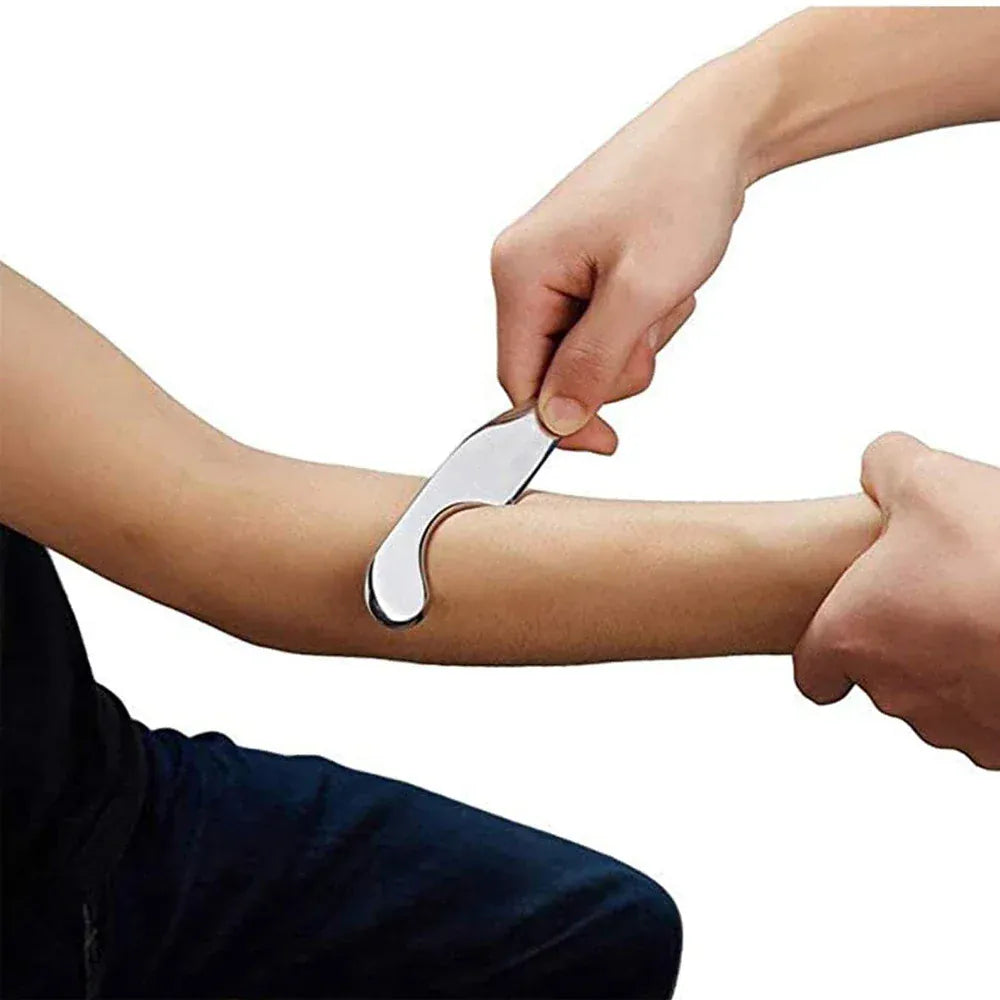 Stainless Steel Gua Sha Scraping Massage Tool - IASTM for Muscle Pain Relief — product image 9