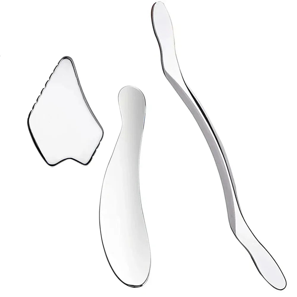 Stainless Steel Gua Sha Scraping Massage Tool - IASTM for Muscle Pain Relief — product image 7