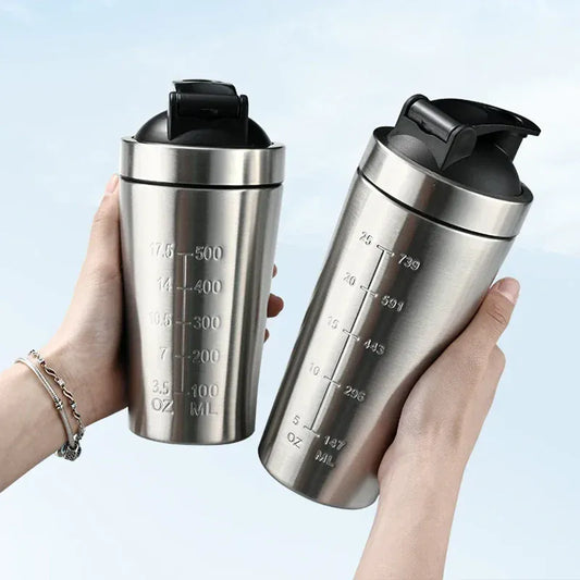 Stainless Steel Protein Powder Shaker Bottle — product image 1