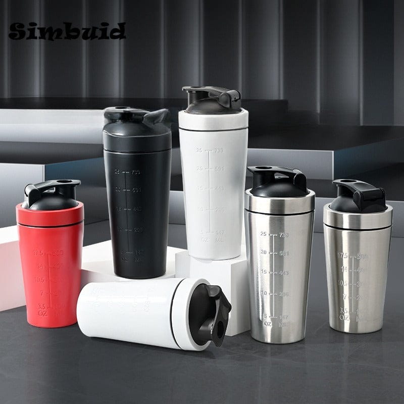 Stainless Steel Protein Powder Shaker Bottle — product image 8