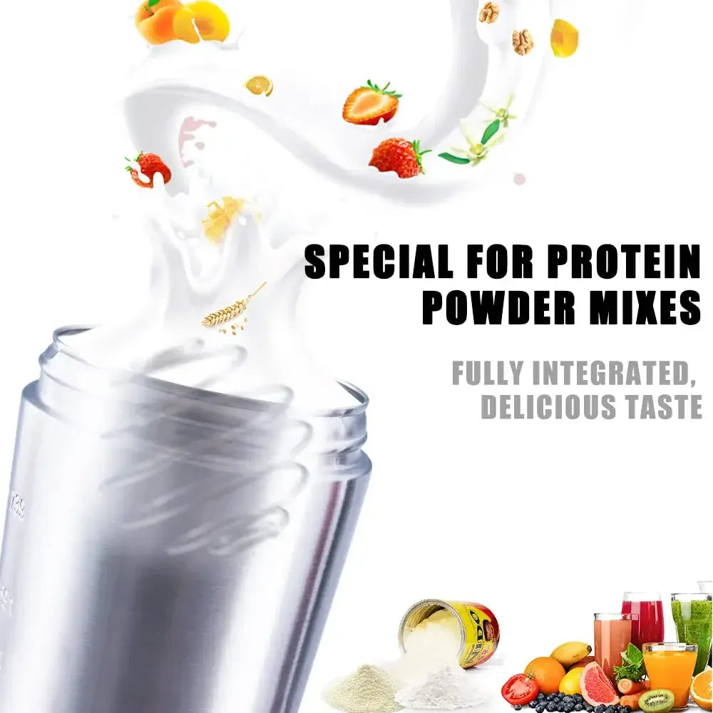 Stainless Steel Protein Powder Shaker Bottle — product image 10
