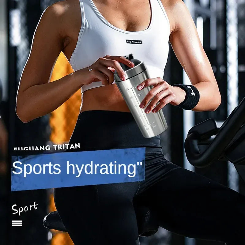 Stainless Steel Protein Powder Shaker Bottle — product image 7