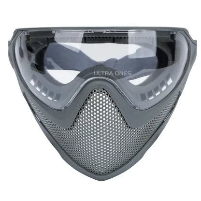 Tactical FAST Helmet Half Face Mask with Flip Goggles — product image 10