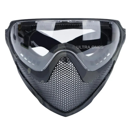 Tactical FAST Helmet Half Face Mask with Flip Goggles — product image 12