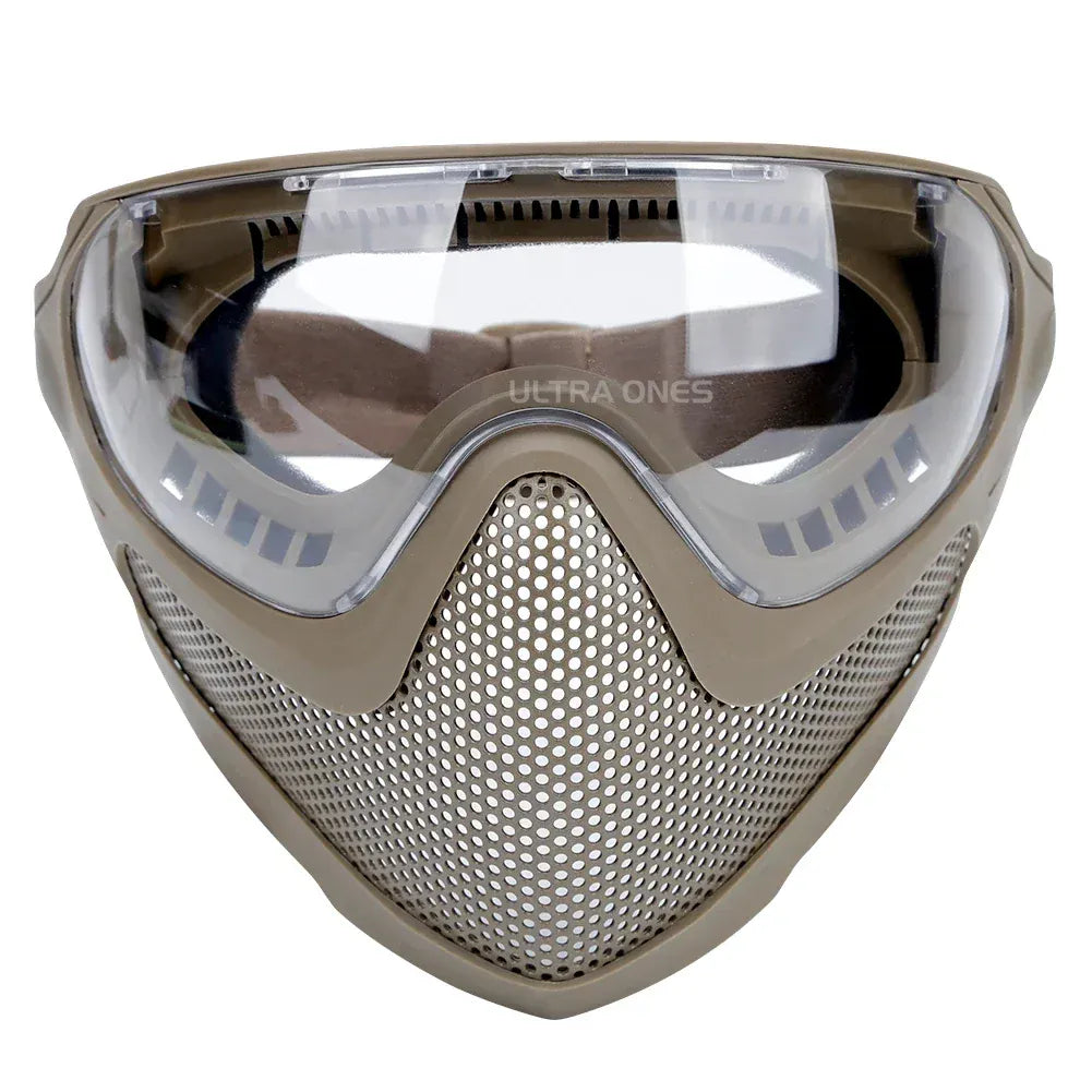 Tactical FAST Helmet Half Face Mask with Flip Goggles — product image 11