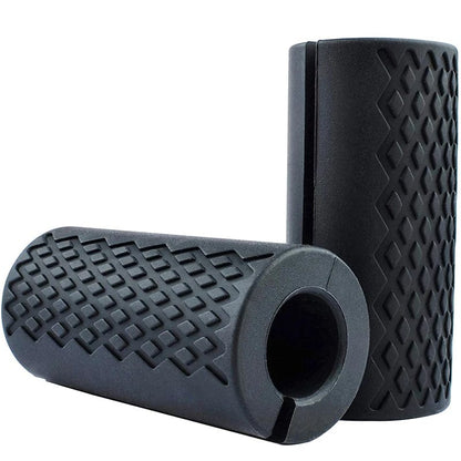 Thick Bar Dumbbell Handles for Weightlifting - Anti-Slip Silicon Grip — product image 4