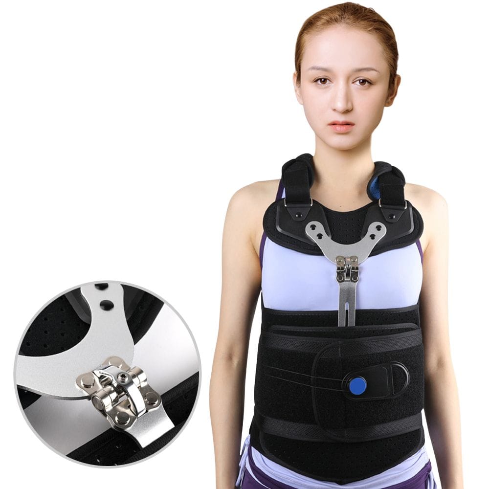 TLSO Thoracic Full Back Brace for Kyphosis & Osteoporosis Relief — product image 3