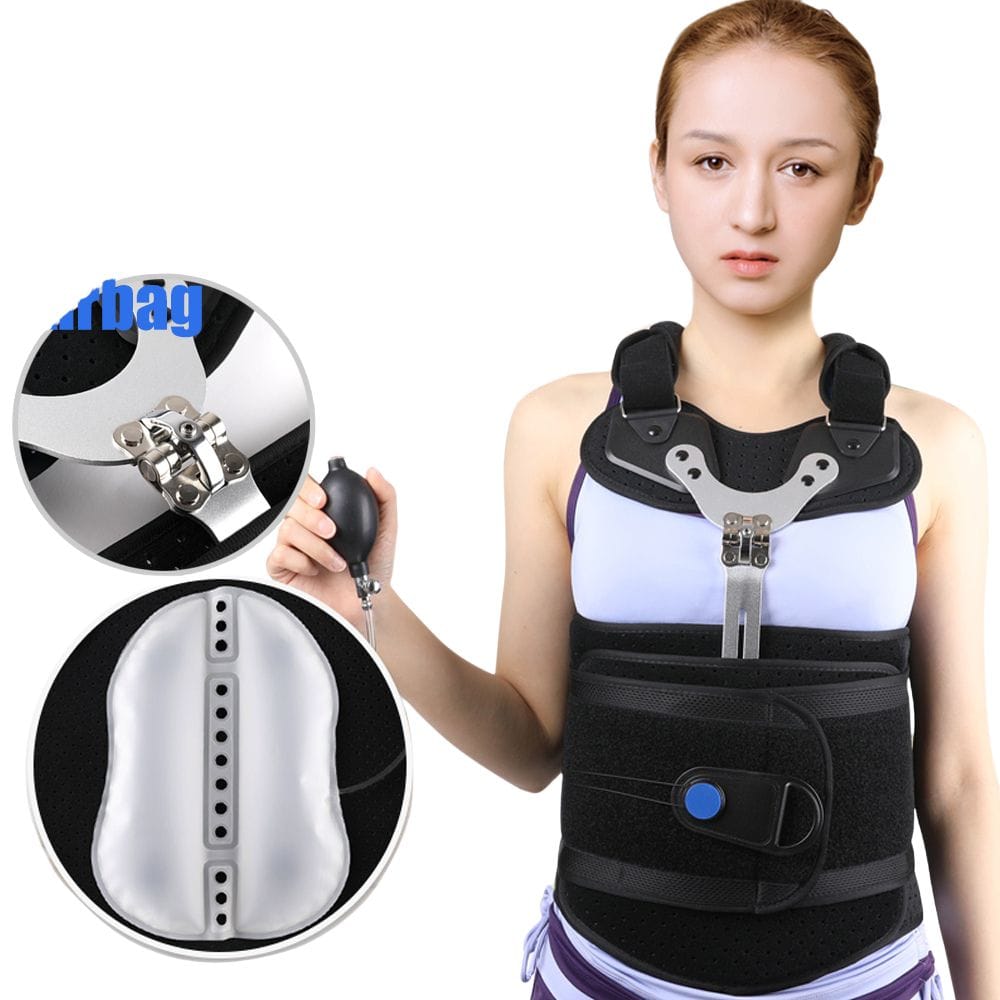 TLSO Thoracic Full Back Brace for Kyphosis & Osteoporosis Relief — product image 4