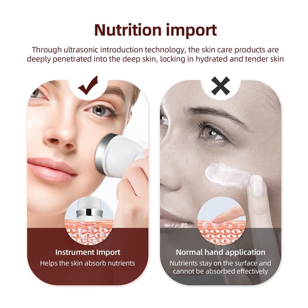 Ultrasound Beauty Machine – High Frequency Face and Eye Massager for Skin Care, Facial Lifting, and… — product image 9