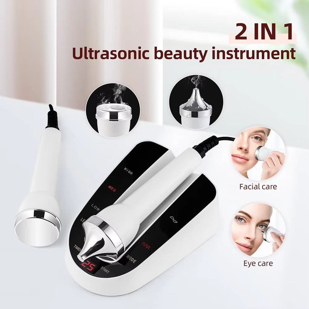 Ultrasound Beauty Machine – High Frequency Face and Eye Massager for Skin Care, Facial Lifting, and… — product image 2