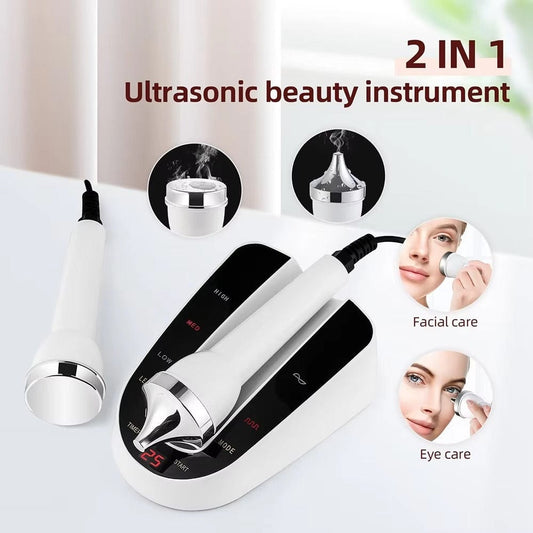 Ultrasound Beauty Machine – High Frequency Face and Eye Massager for Skin Care, Facial Lifting, and… — product image 2