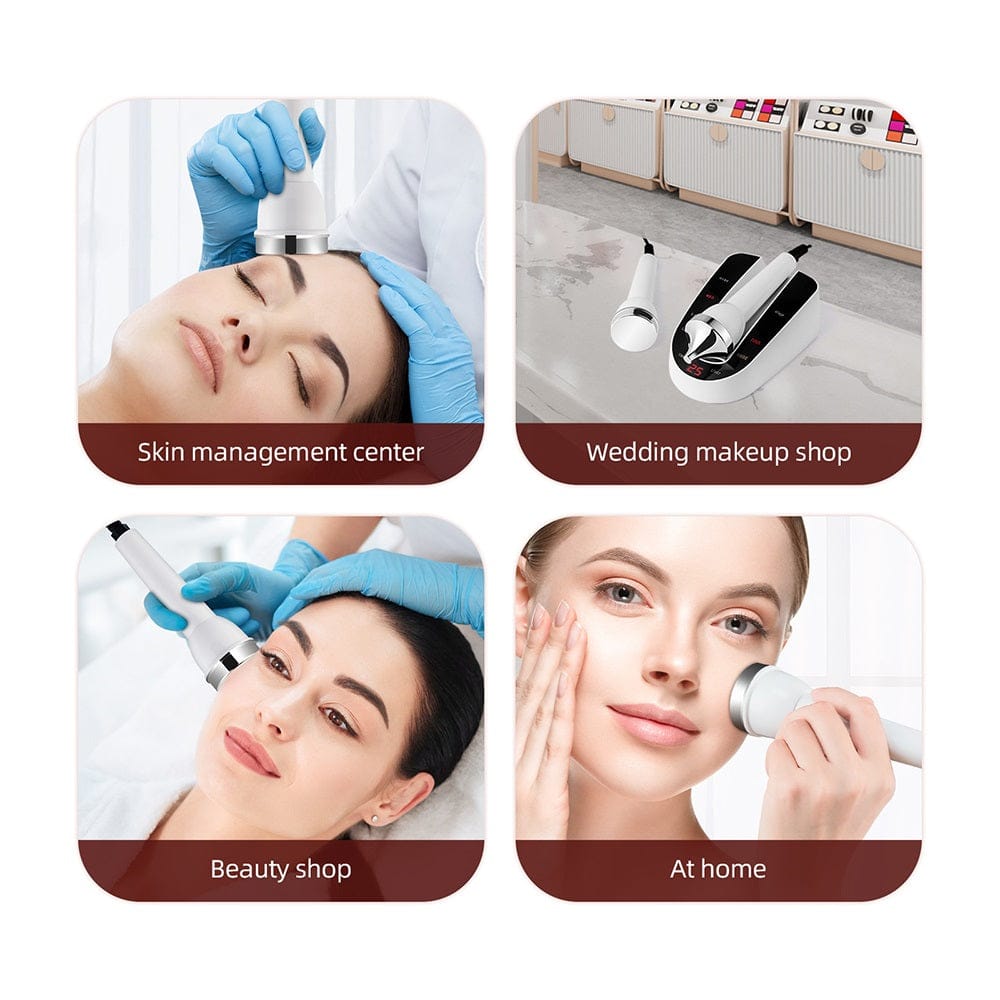 Ultrasound Beauty Machine – High Frequency Face and Eye Massager for Skin Care, Facial Lifting, and… — product image 3