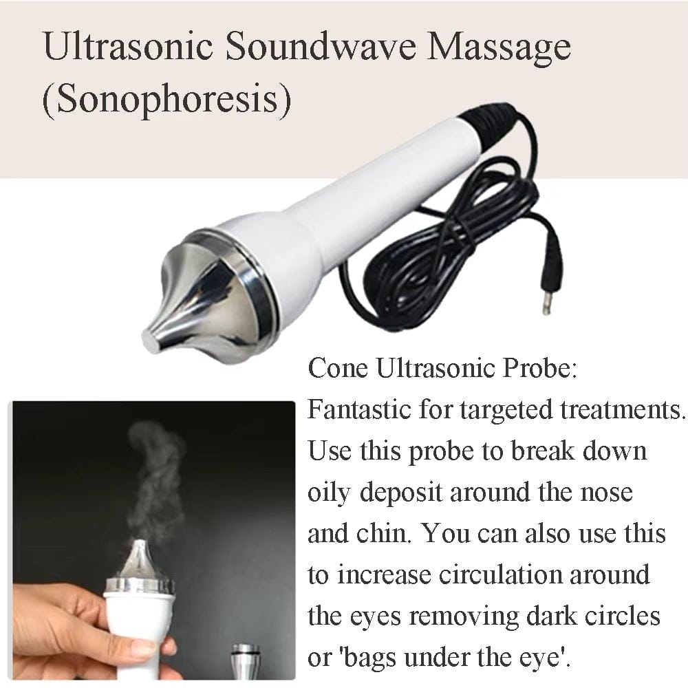 Ultrasound Beauty Machine – High Frequency Face and Eye Massager for Skin Care, Facial Lifting, and… — product image 12