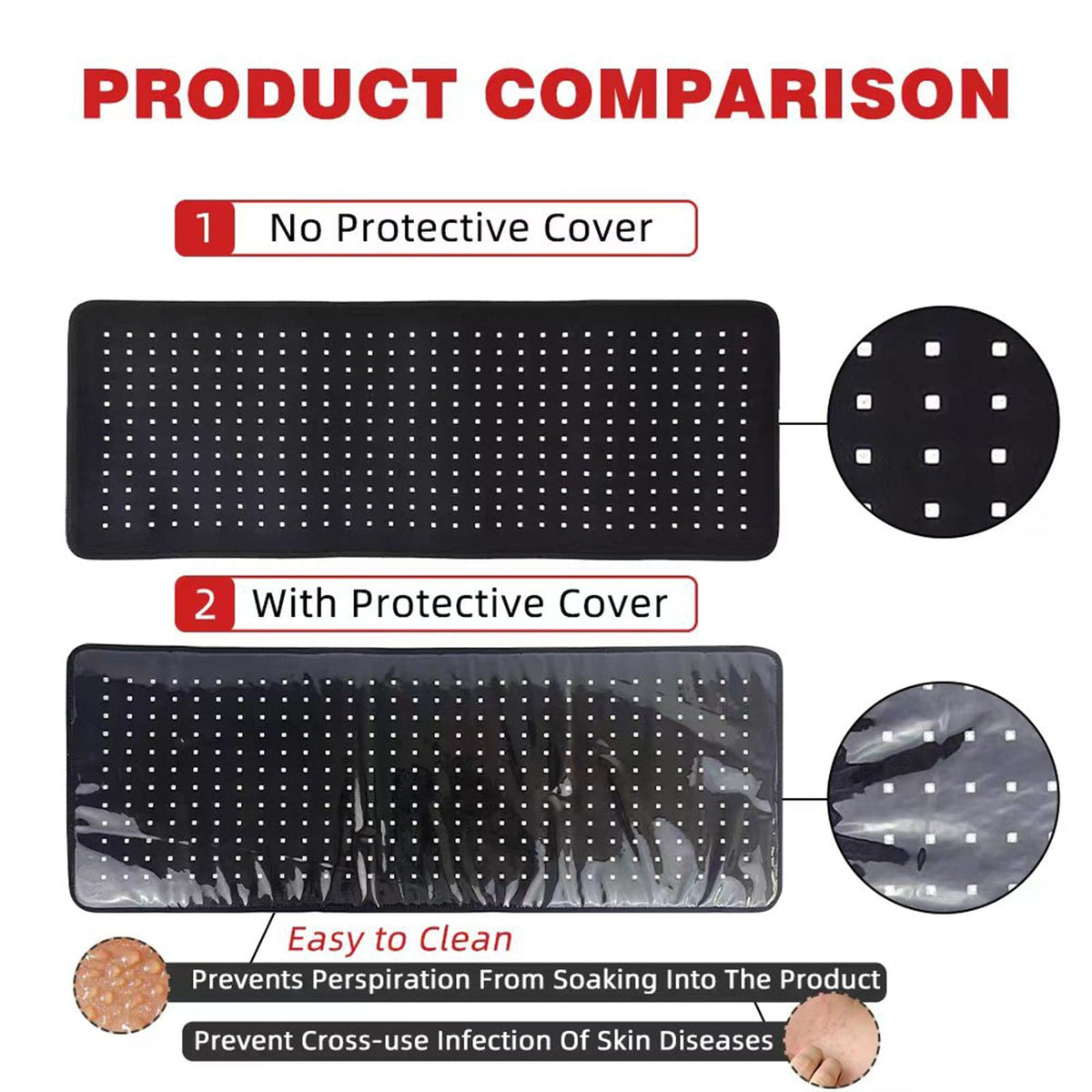 Red & Infrared Therapy Belt for Body Pain Relief & Slimming — product image 10
