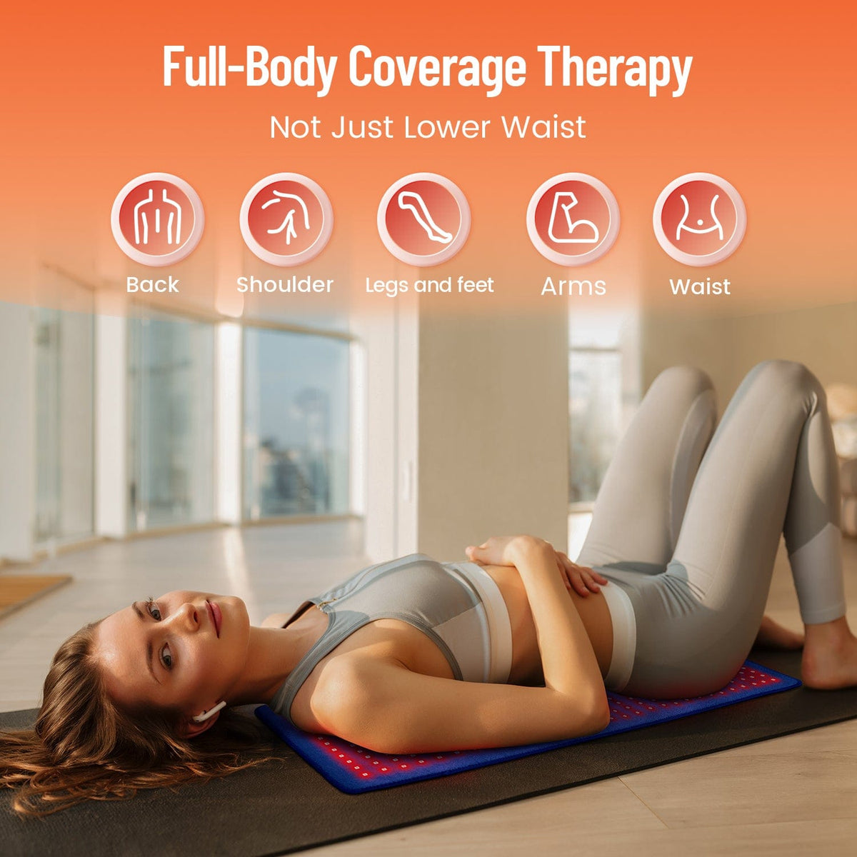 Red & Infrared Therapy Belt for Body Pain Relief & Slimming — product image 6