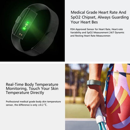 Fitness Tracker Bracelet — tracker sensor and wrist-wear examples