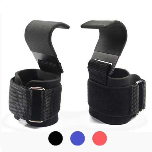 Weight Lifting Hook Grips with Wrist Wraps — product image 1