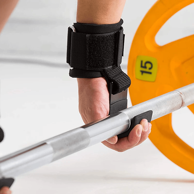 Weight Lifting Hook Grips with Wrist Wraps — product image 6