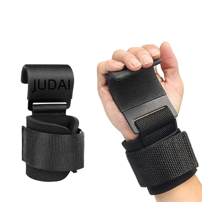 Weight Lifting Hook Grips with Wrist Wraps — product image 8