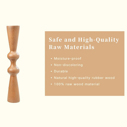 Wood Back Roller for Muscle Recovery, Spine Alignment & Pain Relief, Manual Back Massager, Deep… — product image 5