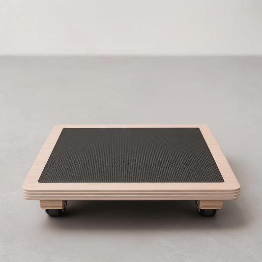 Wooden ankle balance board stability trainer