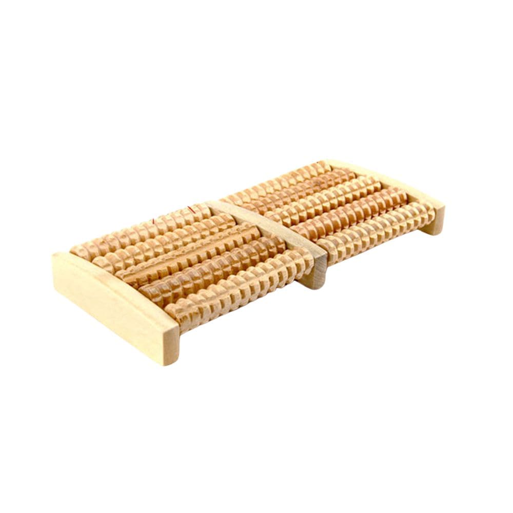 Wooden Foot Massager Roller - Reflexology Tool for Muscle Relaxation — product image 1
