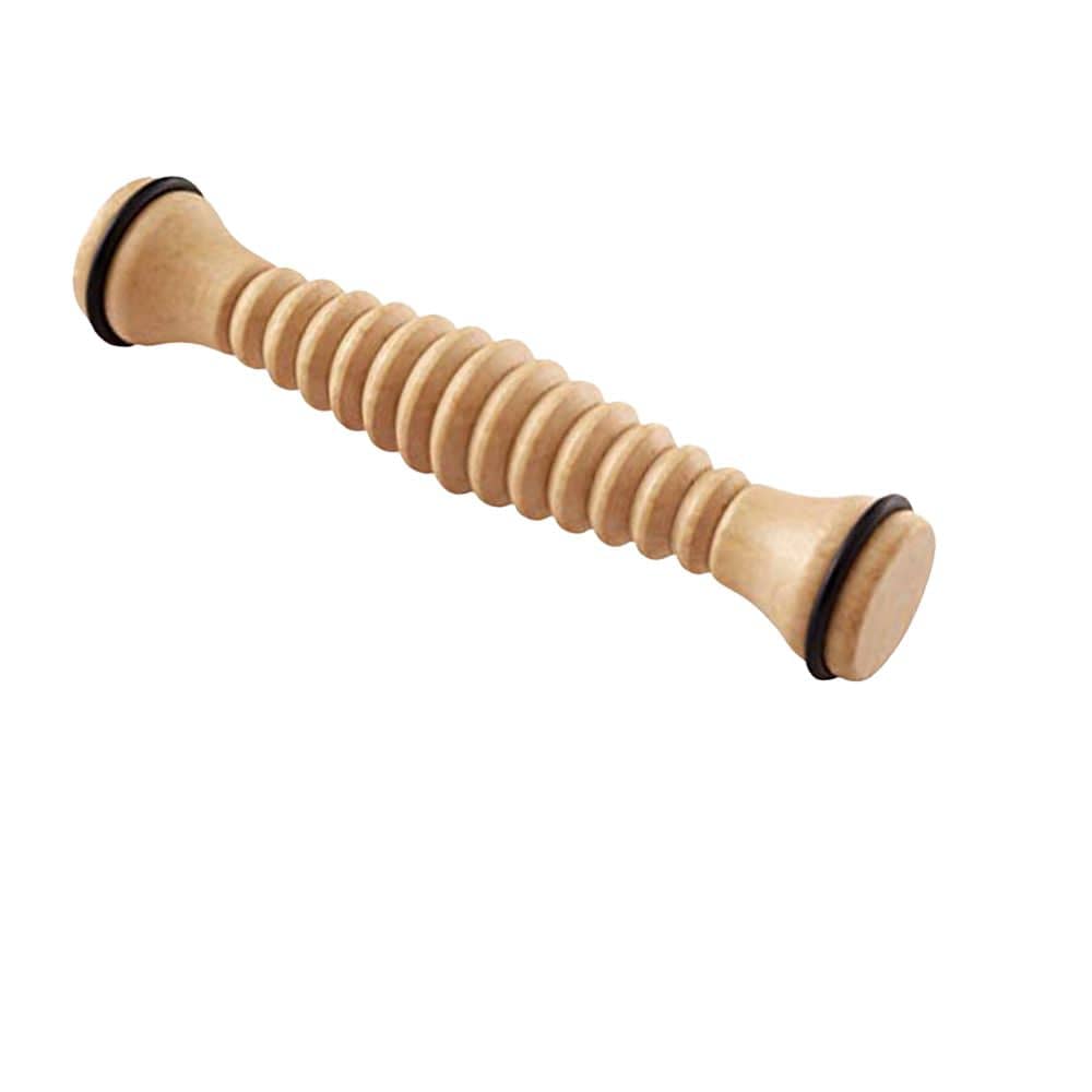 Wooden Foot Massager Roller - Reflexology Tool for Muscle Relaxation — product image 3