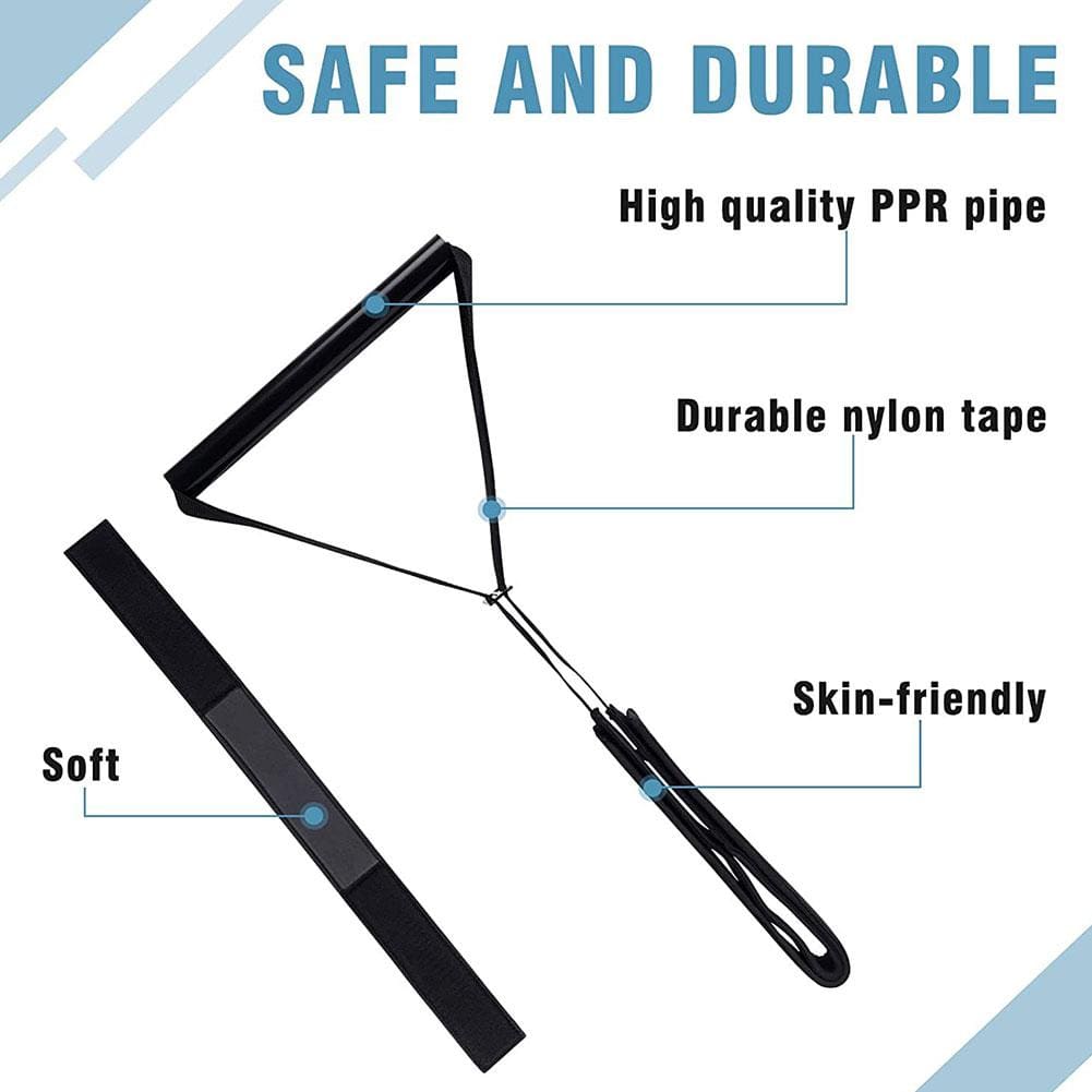 Y-Shaped Iron Pipe Neck Cervical Traction Belt - Adjustable Decompression Brace for Spinal Stretching — product image 4