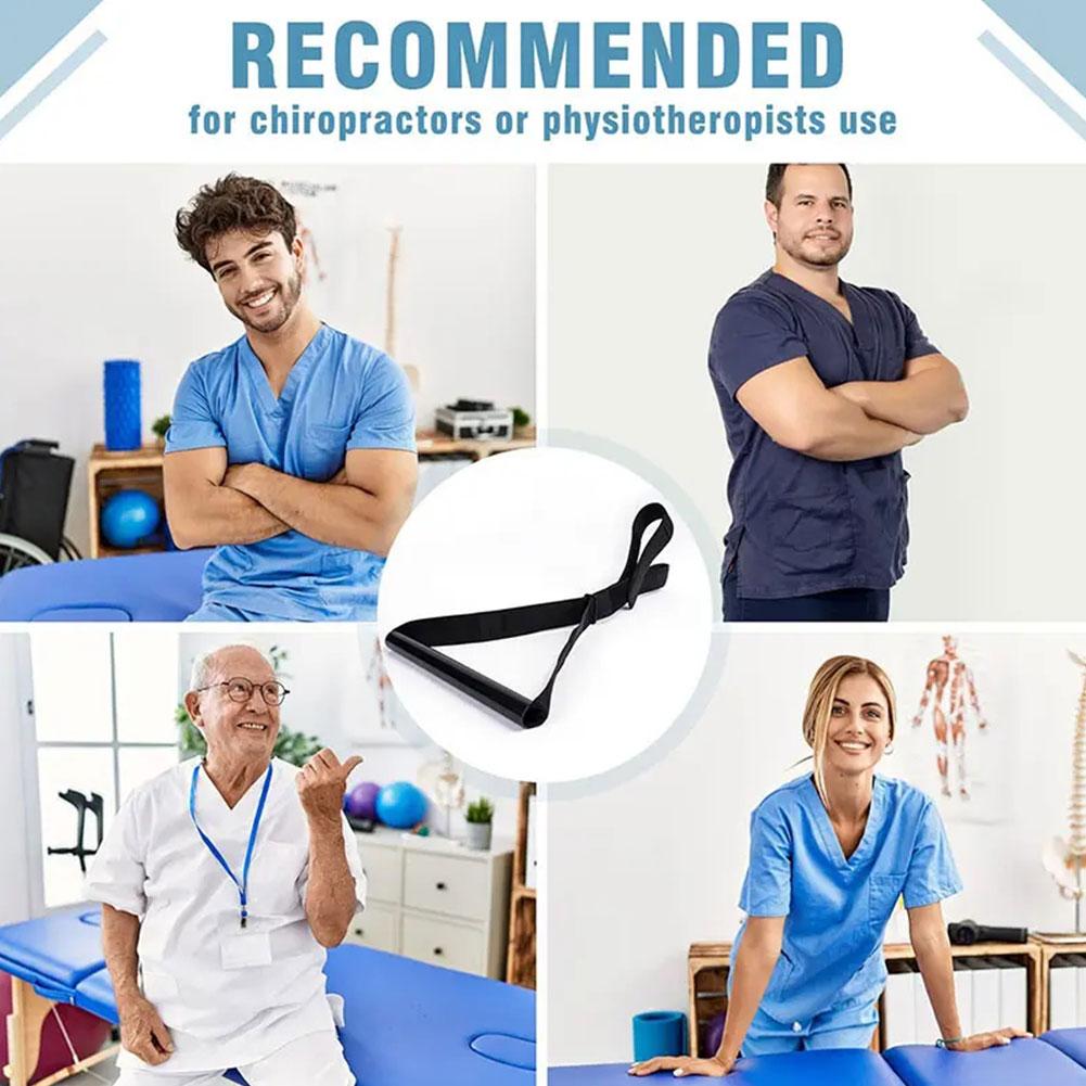Y-Shaped Iron Pipe Neck Cervical Traction Belt - Adjustable Decompression Brace for Spinal Stretching — product image 3