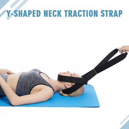 Y-Shaped Iron Pipe Neck Cervical Traction Belt - Adjustable Decompression Brace for Spinal Stretching — product image 8