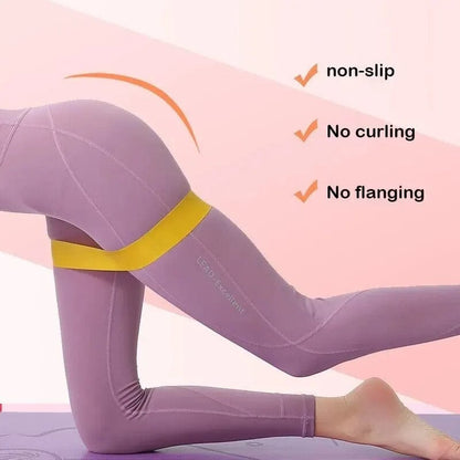 Yoga Resistance Bands Set – Elastic Fitness Bands for Home Workout, Strength Training, Pilates,… — product image 10