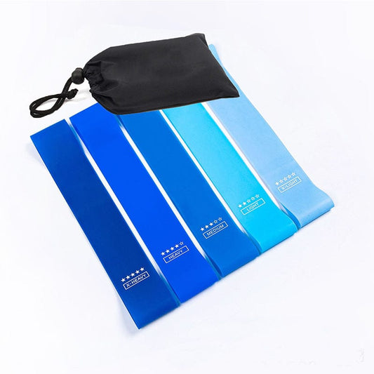 Yoga Resistance Bands Set – Elastic Fitness Bands for Home Workout, Strength Training, Pilates,… — product image 2