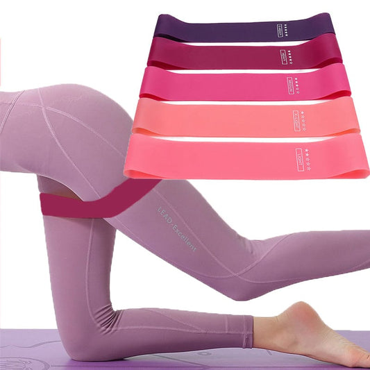 Yoga Resistance Bands Set – Elastic Fitness Bands for Home Workout, Strength Training, Pilates,… — product image 1